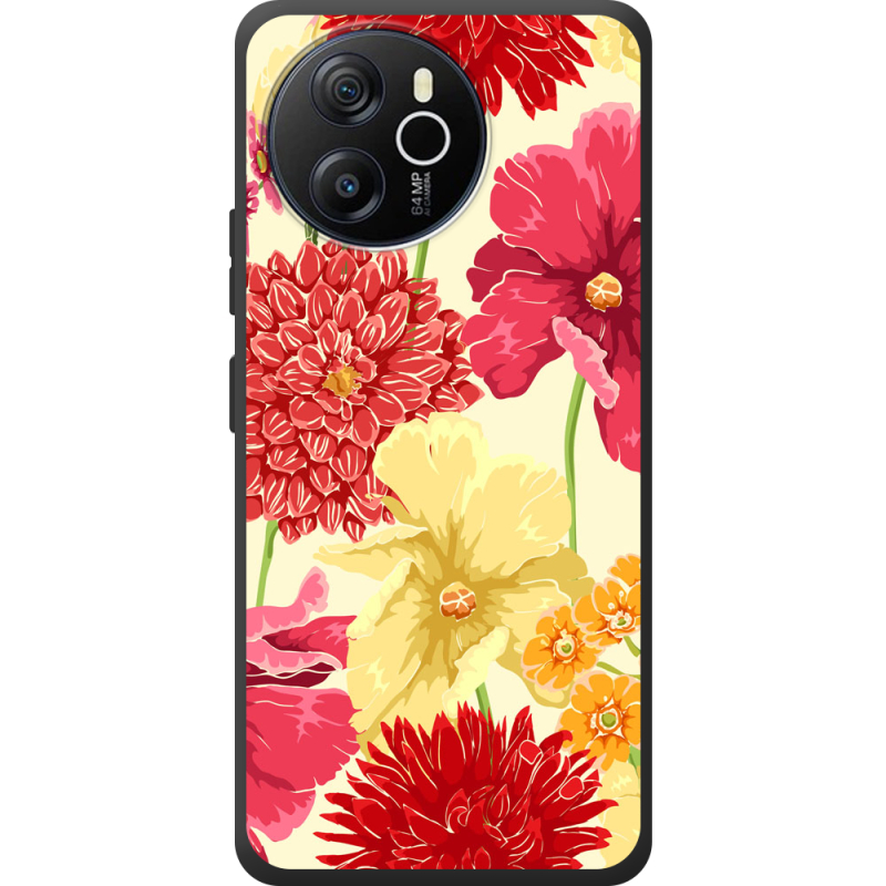 Чохол BoxFace Blackview Oscal Tiger 12 Flower Bed