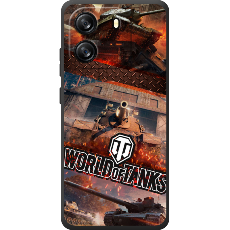Чохол BoxFace Blackview Oscal Flat 1C World Of Tanks