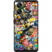 Чохол BoxFace Blackview Oscal Flat 1C CS:Go Stickerbombing