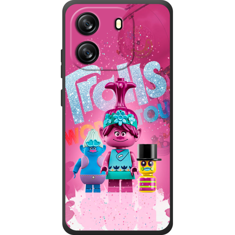 Чохол BoxFace Blackview Oscal Flat 1C Lego Trolls