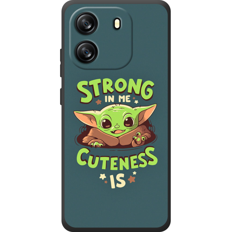 Чохол BoxFace Blackview Oscal Flat 1C Strong in me Cuteness is