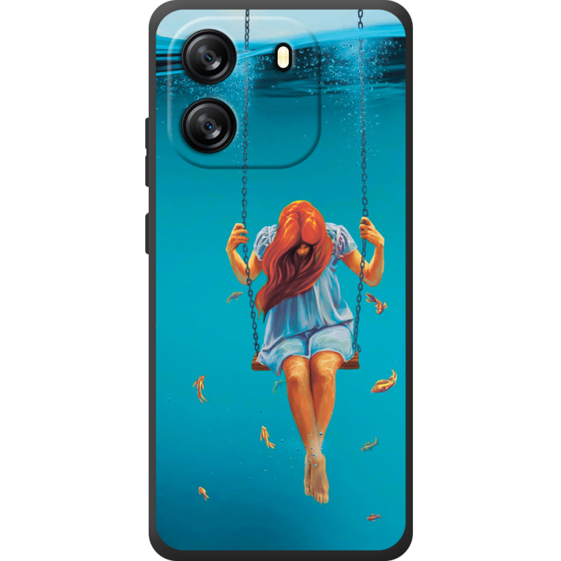 Чохол BoxFace Blackview Oscal Flat 1C Girl In The Sea