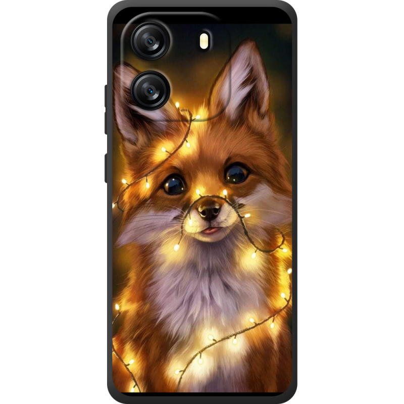 Чохол BoxFace Blackview Oscal Flat 1C Різдвяна лисичка