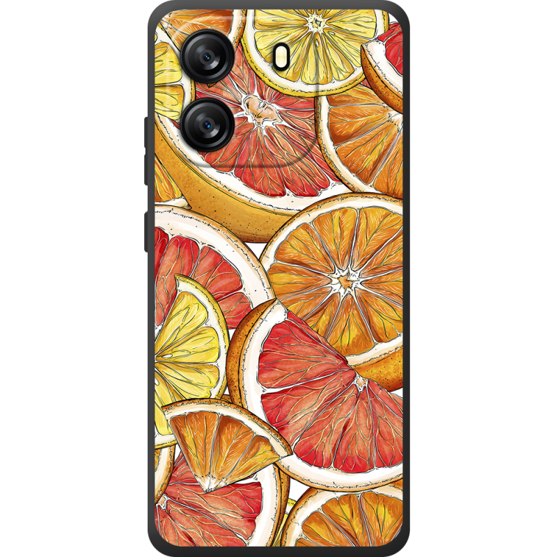Чохол BoxFace Blackview Oscal Flat 1C Citrus Pattern