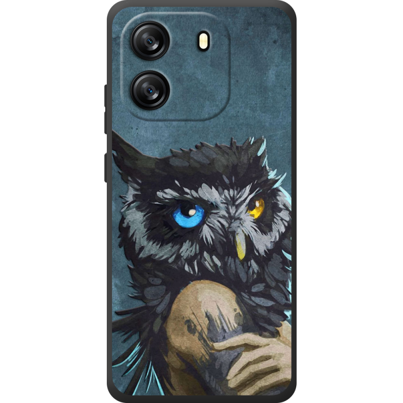 Чохол BoxFace Blackview Oscal Flat 1C Owl Woman