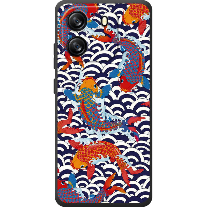 Чохол BoxFace Blackview Oscal Flat 1C Koi Fish