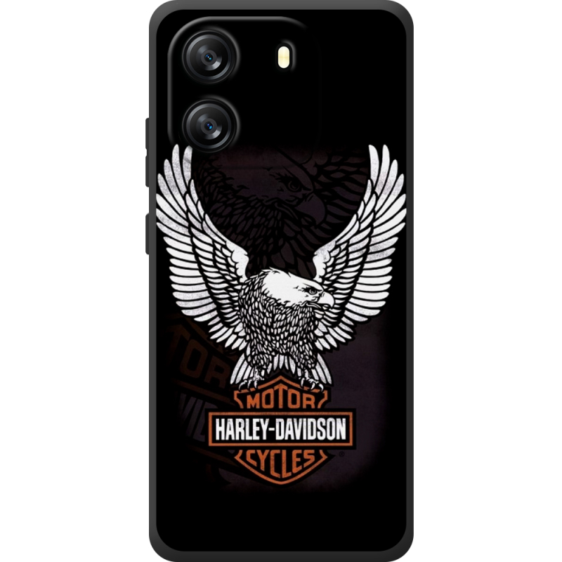 Чохол BoxFace Blackview Oscal Flat 1C Harley Davidson and eagle