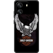 Чохол BoxFace Blackview Oscal Flat 1C Harley Davidson and eagle