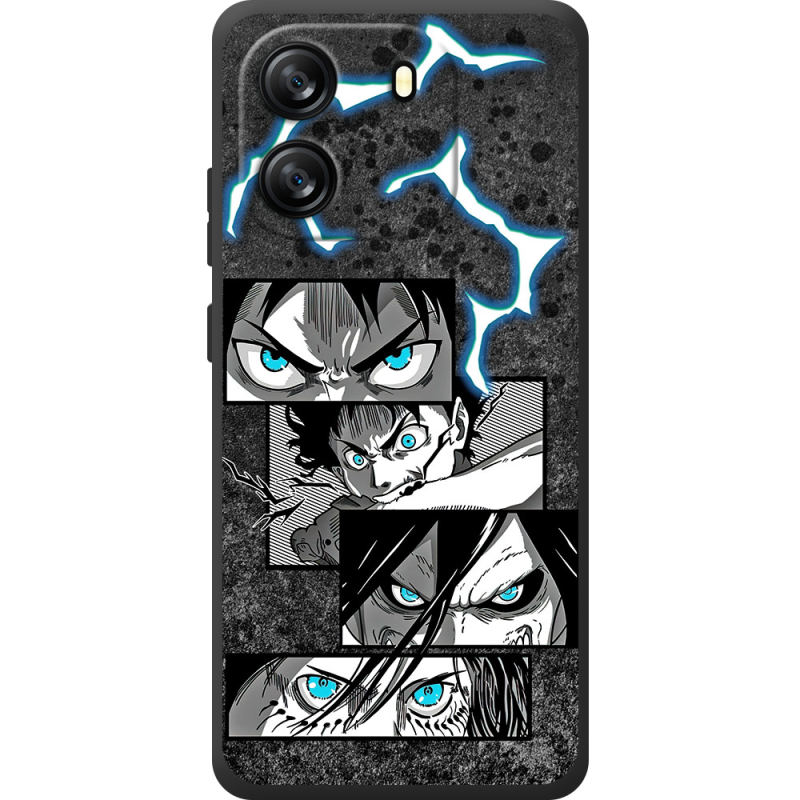 Чохол BoxFace Blackview Oscal Flat 1C Eren Yeager Transformation