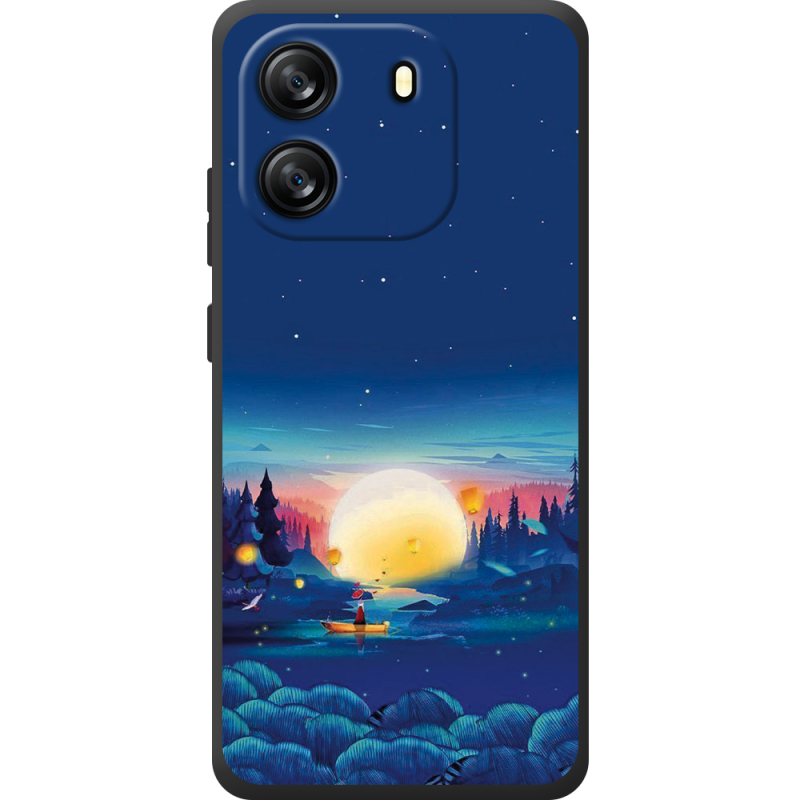 Чохол BoxFace Blackview Oscal Flat 1C Спокойной ночи