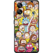 Чохол BoxFace Blackview Oscal Flat 1C Rick and Morty