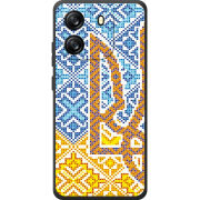 Чохол BoxFace Blackview Oscal Flat 1C Тризуб Вишивка