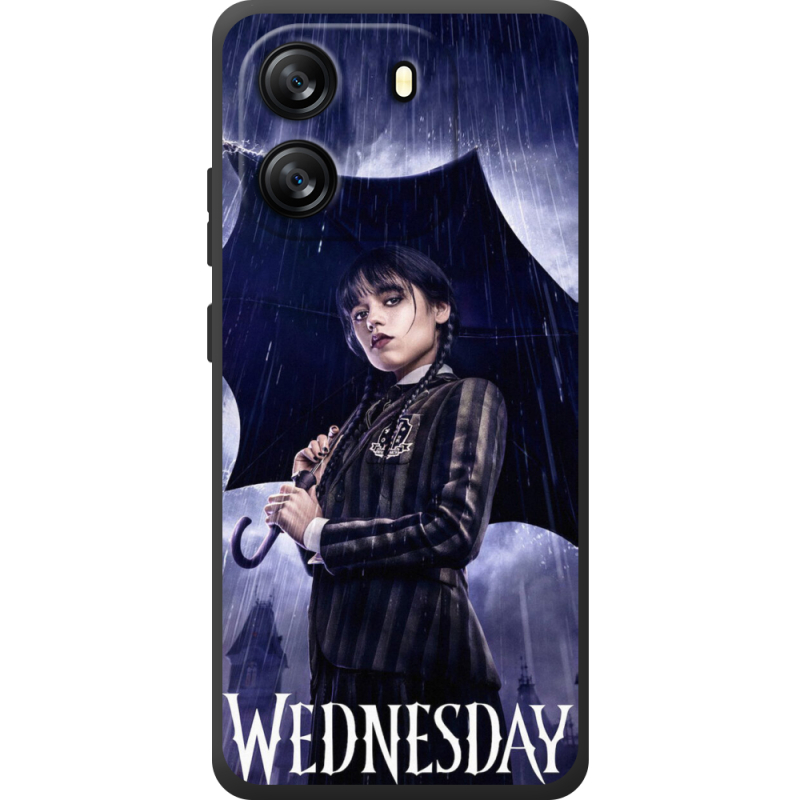 Чохол BoxFace Blackview Oscal Flat 1C Wednesday Addams
