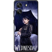 Чохол BoxFace Blackview Oscal Flat 1C Wednesday Addams