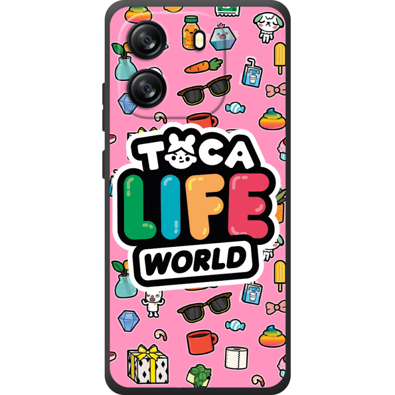 Чохол BoxFace Blackview Oscal Flat 1C Toca Boca Life World