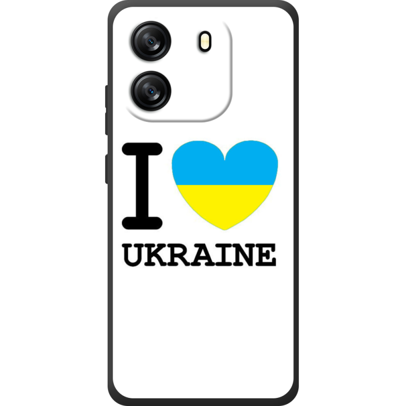 Чохол BoxFace Blackview Oscal Flat 1C I love Ukraine