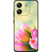 Чохол BoxFace Blackview Oscal Flat 1C Bouquet of Tulips