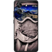 Чохол BoxFace Blackview Oscal Flat 1C snowboarder