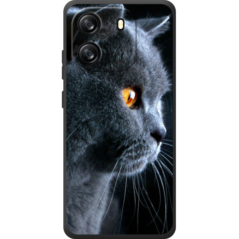 Чохол BoxFace Blackview Oscal Flat 1C English cat