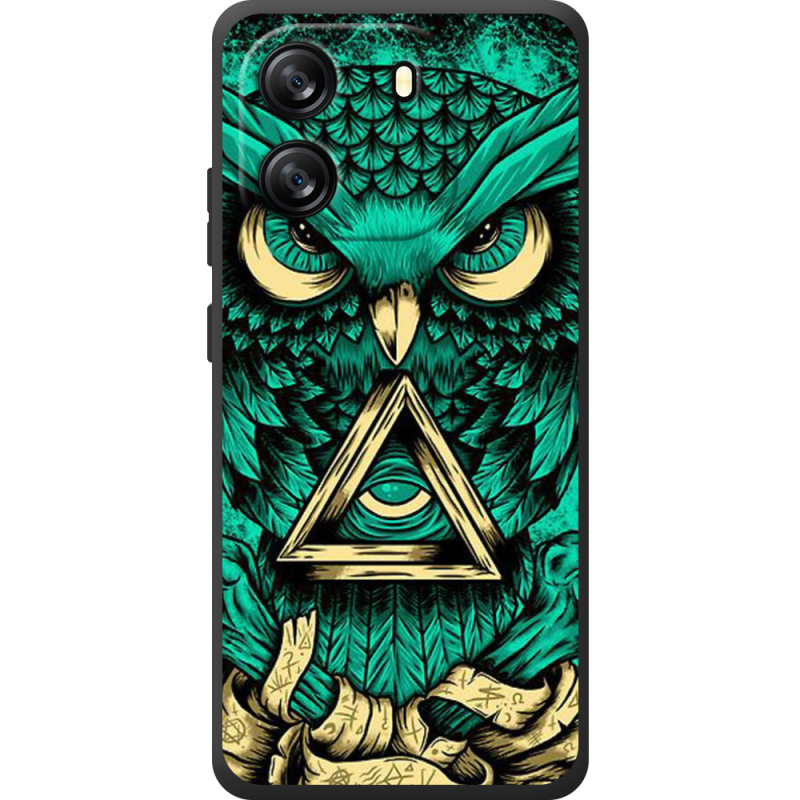Чохол BoxFace Blackview Oscal Flat 1C Masonic Owl