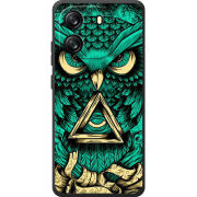Чохол BoxFace Blackview Oscal Flat 1C Masonic Owl