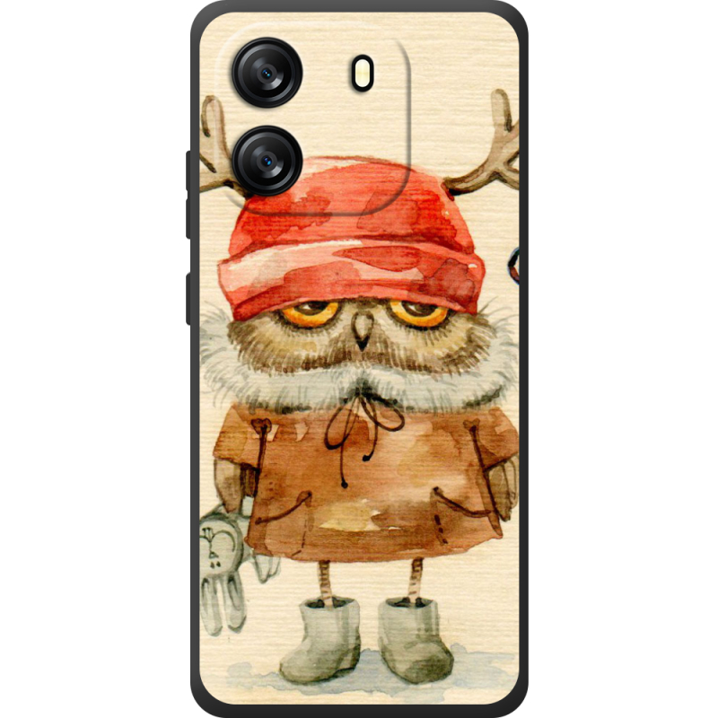 Чохол BoxFace Blackview Oscal Flat 1C Милая Сова