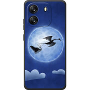 Чохол BoxFace Blackview Oscal Flat 1C Christmas Dragon