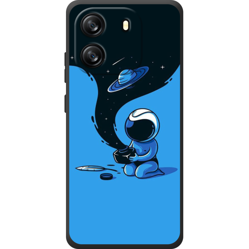 Чохол BoxFace Blackview Oscal Flat 1C Galaxy Art