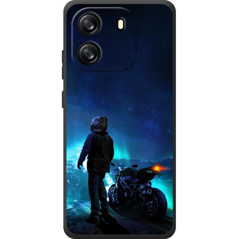 Чохол BoxFace Blackview Oscal Flat 1C Motorcyclist