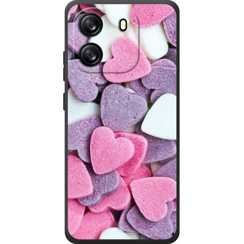 Чохол BoxFace Blackview Oscal Flat 1C Сердечки