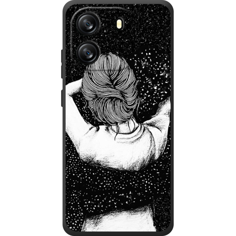 Чохол BoxFace Blackview Oscal Flat 1C Hugging Stars