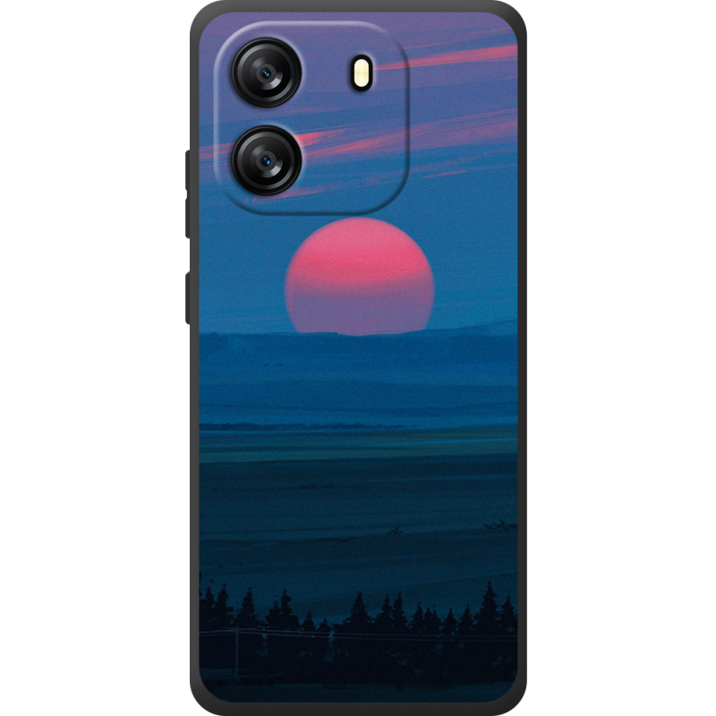 Чохол BoxFace Blackview Oscal Flat 1C Cold Red Light