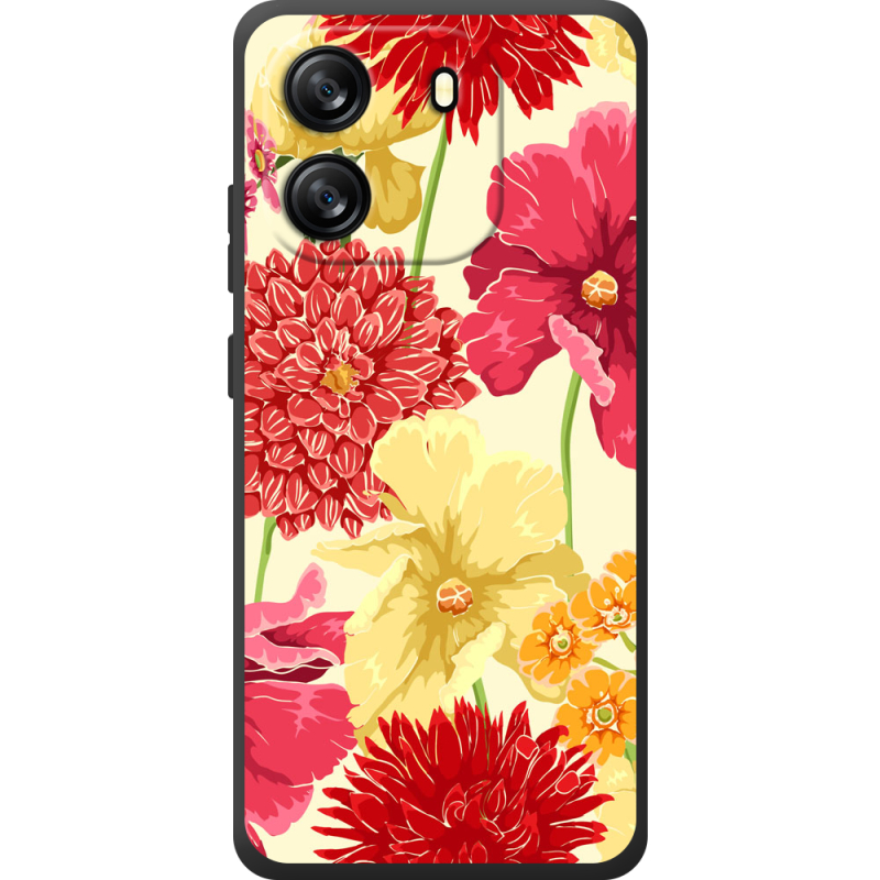 Чохол BoxFace Blackview Oscal Flat 1C Flower Bed