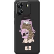 Прозорий чохол BoxFace Blackview Oscal Flat 1C Winter Morning Girl