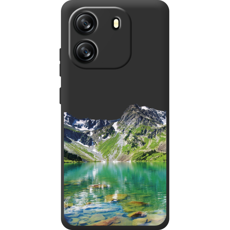 Прозорий чохол BoxFace Blackview Oscal Flat 1C Green Mountain