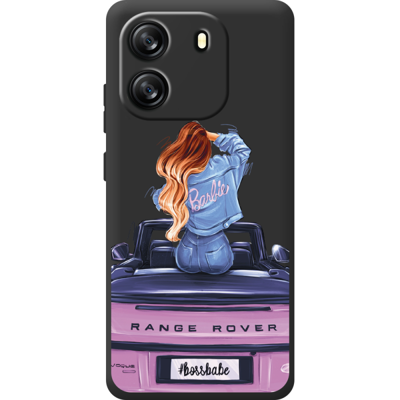 Прозорий чохол BoxFace Blackview Oscal Flat 1C Boss Babe