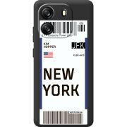 Прозорий чохол BoxFace Blackview Oscal Flat 1C Ticket New York