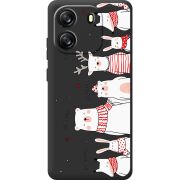 Прозорий чохол BoxFace Blackview Oscal Flat 1C The Friendly Beasts