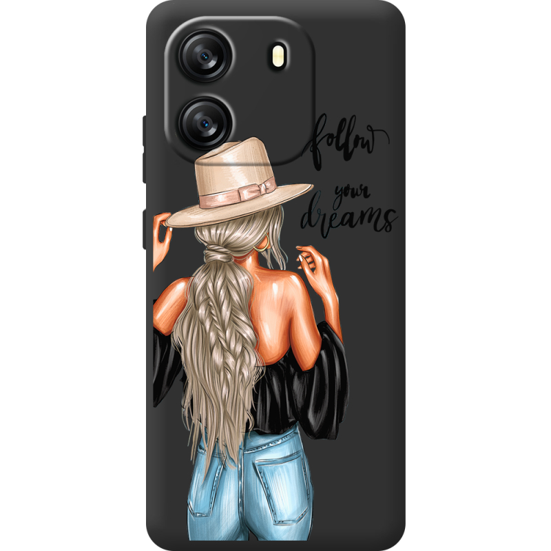 Прозорий чохол BoxFace Blackview Oscal Flat 1C Follow Your Dreams