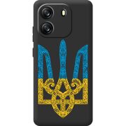 Прозорий чохол BoxFace Blackview Oscal Flat 1C Gold Trident