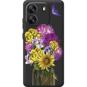 Прозорий чохол BoxFace Blackview Oscal Flat 1C My Bouquet