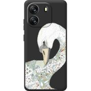 Прозорий чохол BoxFace Blackview Oscal Flat 1C Swan