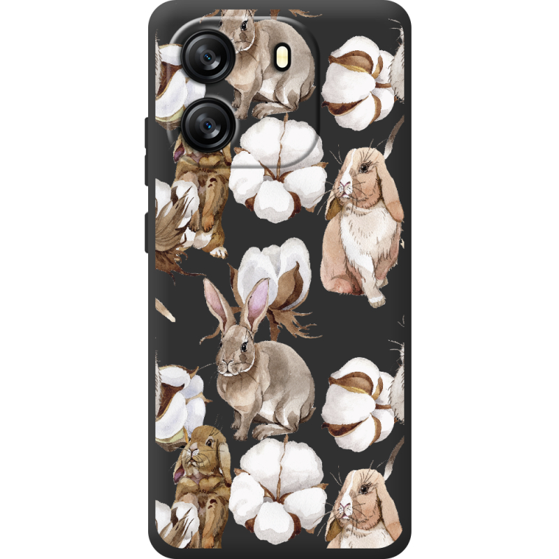 Прозорий чохол BoxFace Blackview Oscal Flat 1C Cotton and Rabbits