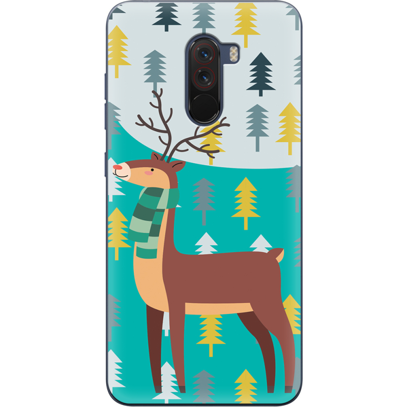 Чехол Uprint Xiaomi Pocophone F1 Foresty Deer