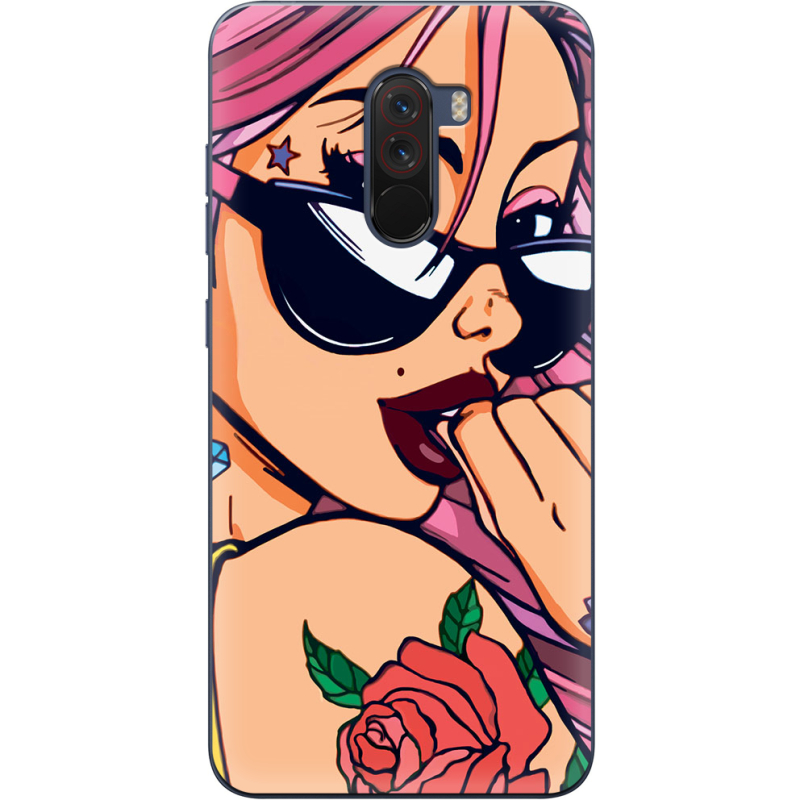 Чехол Uprint Xiaomi Pocophone F1 Pink Girl