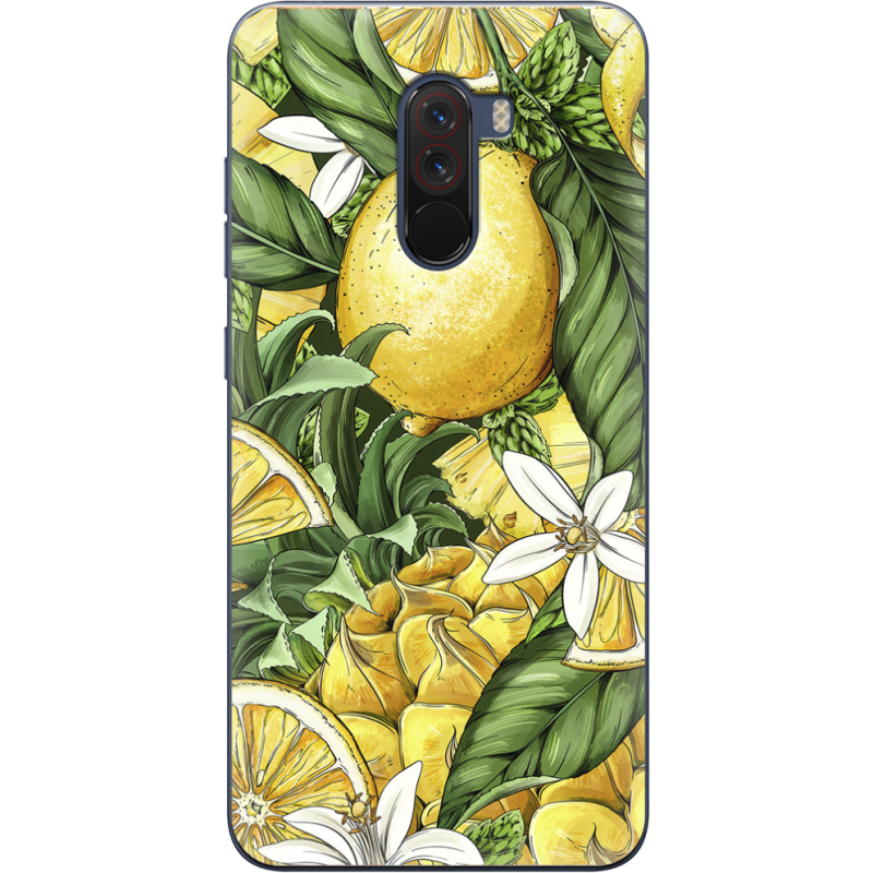 Чехол Uprint Xiaomi Pocophone F1 Lemon Pattern