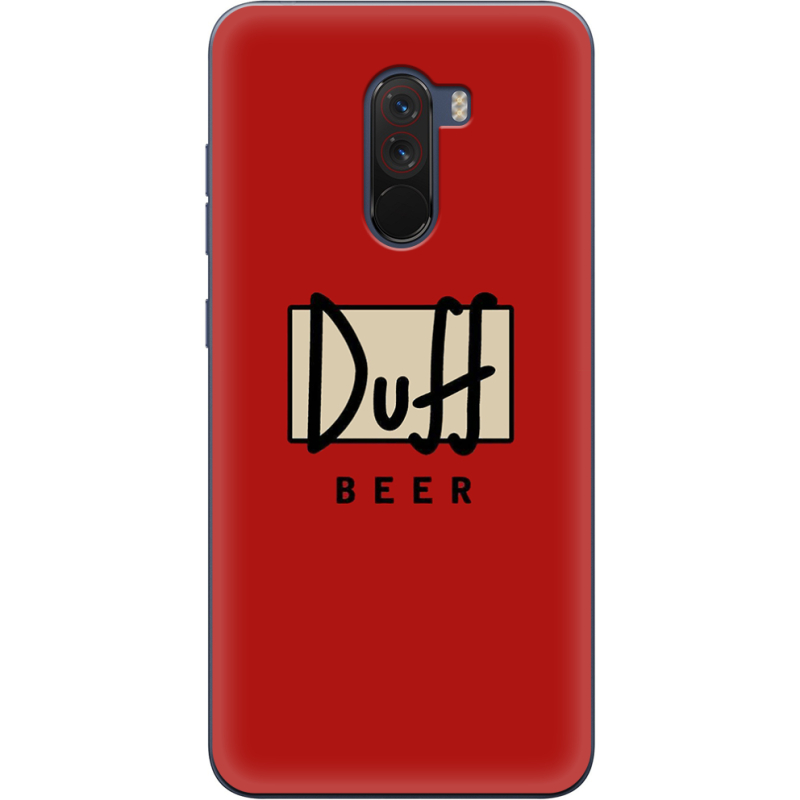 Чехол Uprint Xiaomi Pocophone F1 Duff beer