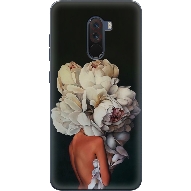 Чехол Uprint Xiaomi Pocophone F1 Exquisite White Flowers