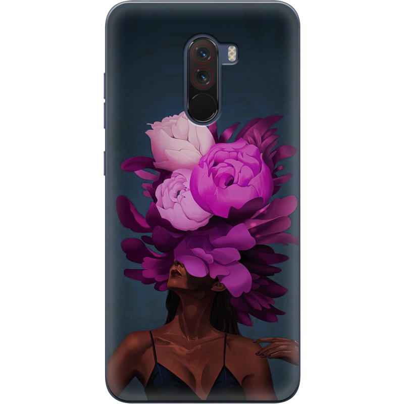 Чехол Uprint Xiaomi Pocophone F1 Exquisite Purple Flowers