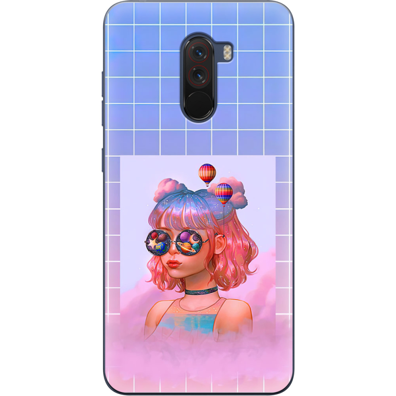 Чехол Uprint Xiaomi Pocophone F1 Girl in the Clouds